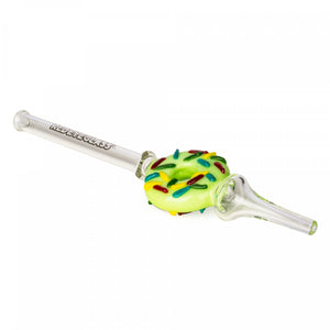 9" Glass Donut Nectar Collector