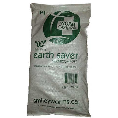 Worm Castings 25Lbs (Earth Saver)
