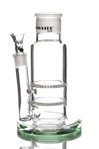 9" Gangster Glass Double Honeycomb Base
