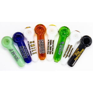 4" Glass Pipes w/Funny Comments