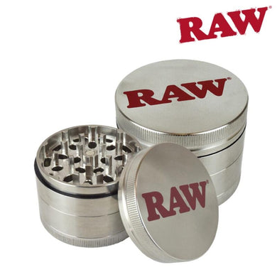 RAW 4pc Stainless Steel Grinder