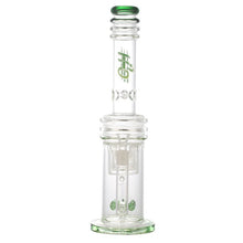 17" H2O Glass Stemless Honeycomb Perc Bong