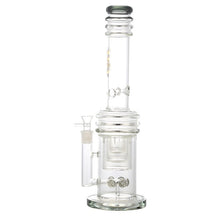 17" H2O Glass Stemless Honeycomb Perc Bong