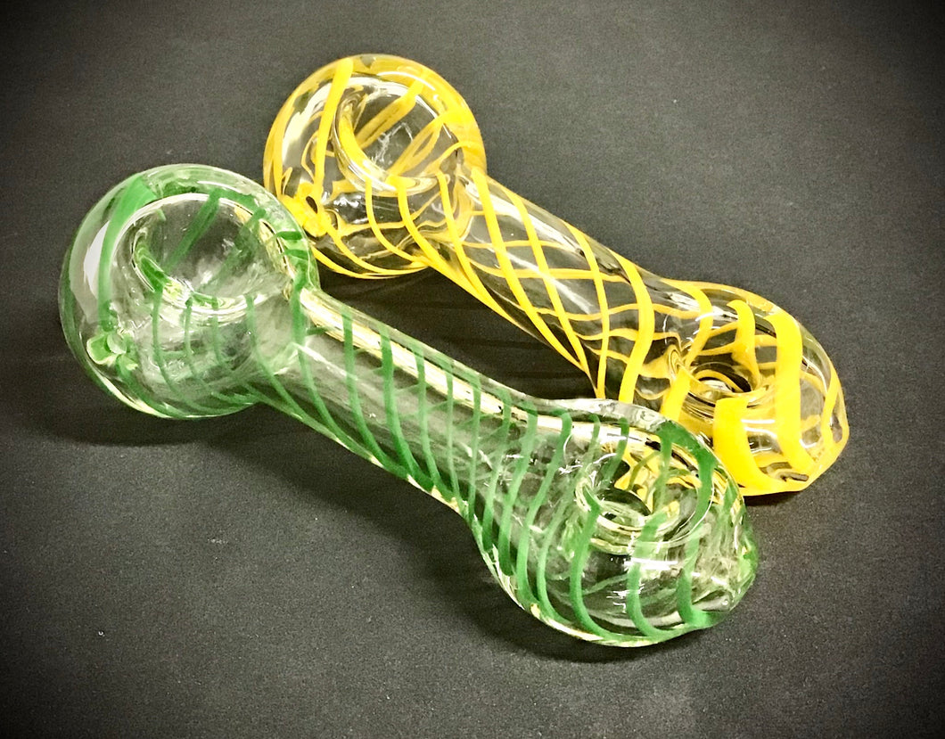 4.5” Donut Mouthpiece Glass Pipe