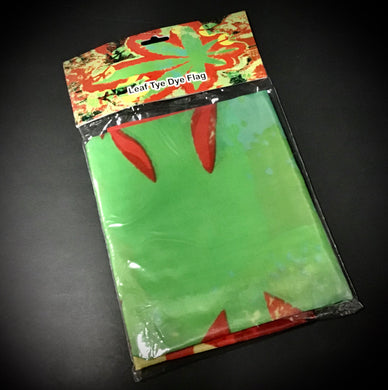 Tye Dye Leaf Flag 3' x 5'