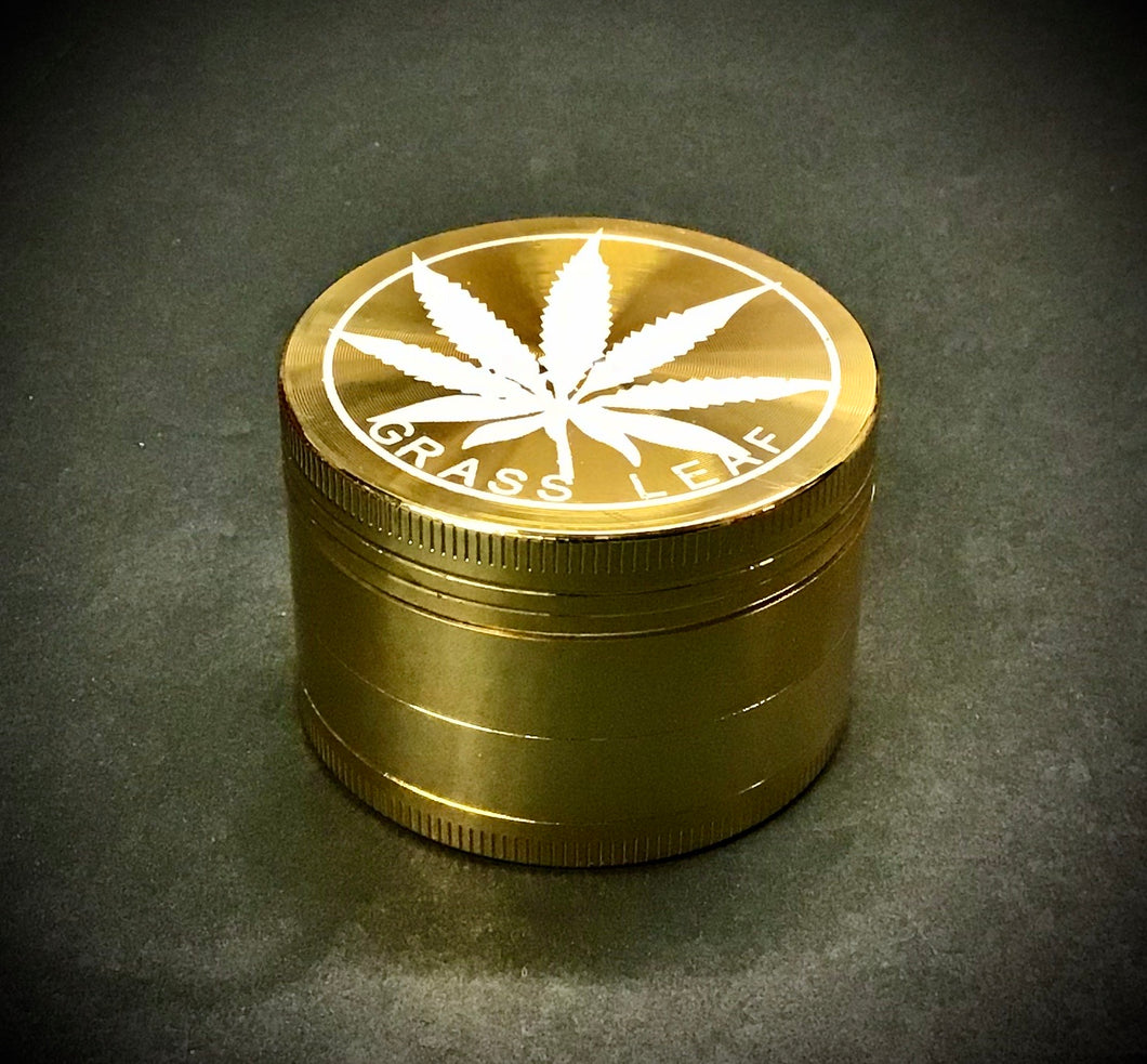 50mm 4pc Grass Leaf Grinder