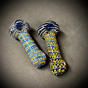 4" OG Glass Pipe Assorted Colors