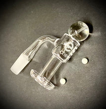 14mm Male 90° Cheech Quartz Terp Slurpin Bangers - <Font color=FF0000>Different Styled Terp Beads!</font color>