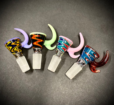 14mm Horn Handle Bowls