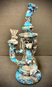10" OG Silicone Glass Hybrid Bong