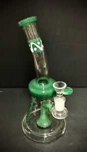 10" Haze Showerhead Glass Bong