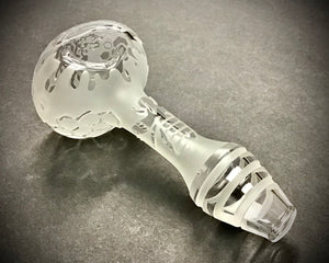 Sandblasted Honeybee Pipe