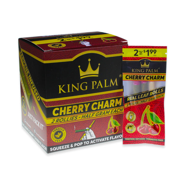 King Palm Pre-Roll Rollie Cherry Charm (2pk)