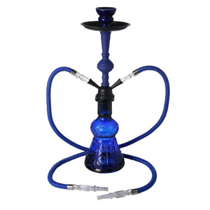 18" Glass 2 Hose Hookah