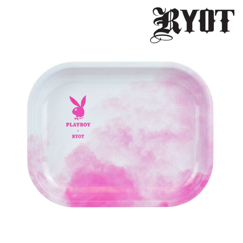 Small Playboy Pink Rolling Tray