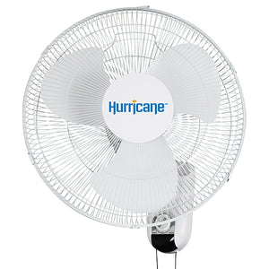 Hurricane Classic Osciallating Wall Mount Fan 16inch