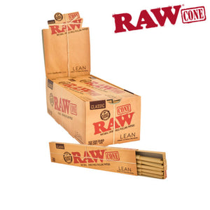 RAW Pre-Rolled Cones Lean