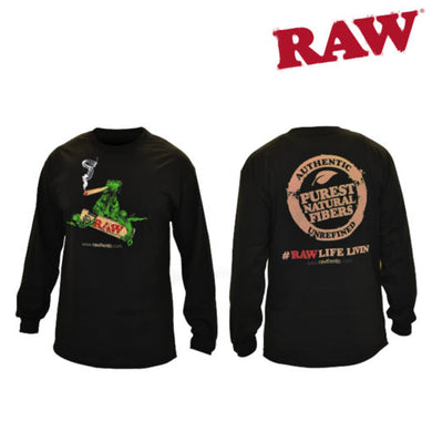 RAW Long Sleeve Black