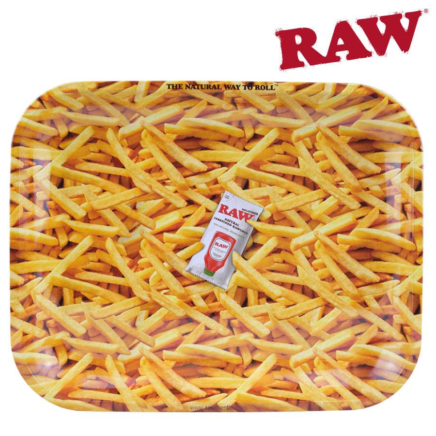 RAW French Fries Rolling Tray (Large)