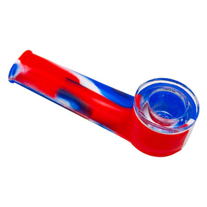 Cannatonik Silicone Pipe With Glass Bowl