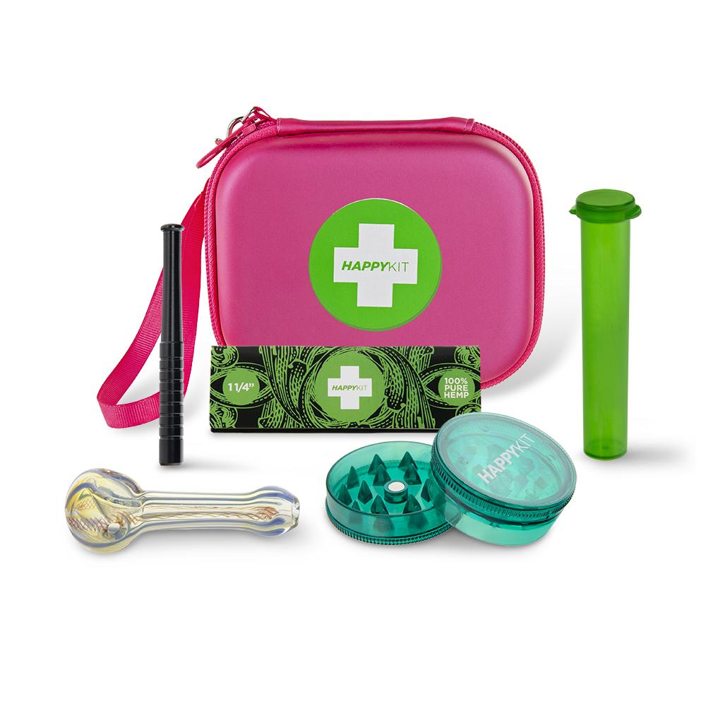 Happy Kit Deluxe Dry herb - Pink