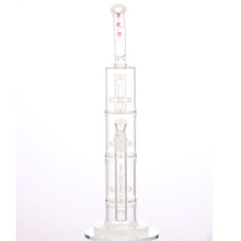 16″ Xtreme Stemless Bong With Triple Showerhead Percolator