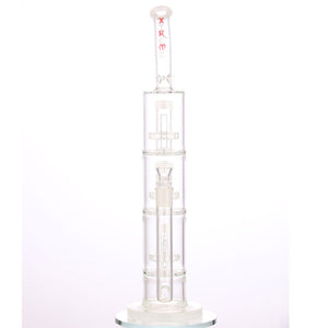 16″ Xtreme Stemless Bong With Triple Showerhead Percolator